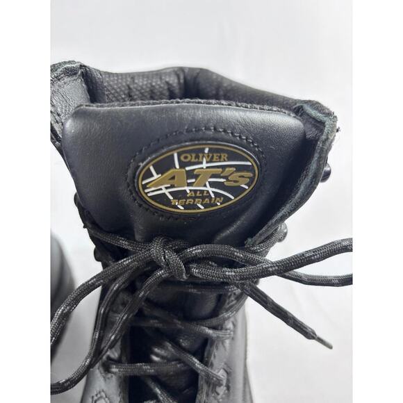 Oliver ATs All Terrain Black Leather Non Metallic Work Boots 45 Series SZ 11 1/2 main image 3